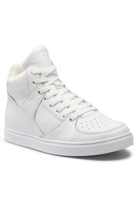 Trussardi Jeans - Trussardi Sneakersy 79A00826 Biały. Kolor: biały. Materiał: skóra #4