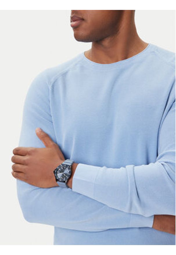 Emporio Armani Zegarek AR11685 Niebieski. Kolor: niebieski