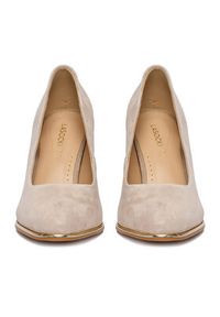 Lasocki Czółenka CEO-WS24317-01 Beżowy. Kolor: beżowy. Materiał: skóra, zamsz #7