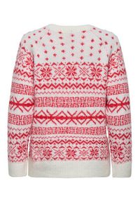 only - ONLY Sweter Xmas Nordic 15354824 Czerwony Regular Fit. Kolor: czerwony. Materiał: syntetyk