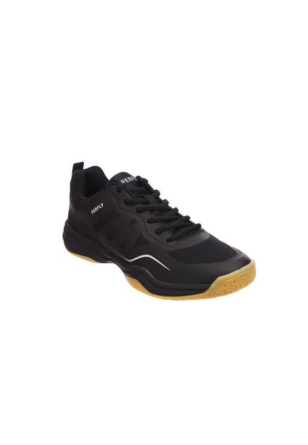 PERFLY - Buty do badmintona męskie Perfly BS530. Kolor: czarny. Szerokość cholewki: normalna