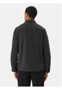 Hugo - HUGO Koszula Enaso 50556440 Szary Oversize. Kolor: szary. Materiał: bawełna #5