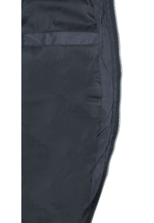 Pako Jeans - Kurtka Granatowa Jesienno-Zimowa z Kapturem, Gruba, Ocieplana, Pikowana, Męska -PAKO JEANS. Typ kołnierza: kaptur. Kolor: niebieski. Materiał: poliester, tkanina. Sezon: jesień, zima