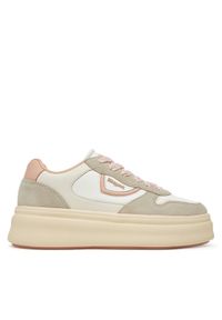 Blauer Sneakersy S5EMERY03/LES Beżowy. Kolor: beżowy. Materiał: skóra