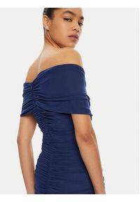 BARDOT Sukienka koktajlowa 59756DB Niebieski Slim Fit. Kolor: niebieski. Materiał: syntetyk. Styl: wizytowy #4