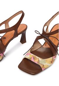 Hispanitas Sandały BHV264650 C001 Kolorowy. Materiał: skóra. Wzór: kolorowy #4