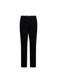 Spodnie aksamitne damskie CMP. Kolor: czarny. Materiał: welur. Długość: długie #1