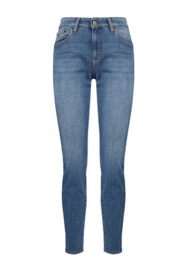 Tommy Jeans Jeansy Lucy DW0DW22434 Niebieski Slim Fit. Kolor: niebieski