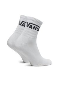 Vans Zestaw 3 par wysokich skarpet męskich Classic VN000BHX Biały. Kolor: biały. Materiał: bawełna, materiał #4