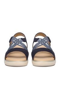 Go Soft Sandały CEO-WB-TEYLOR-07 Granatowy. Kolor: niebieski. Materiał: skóra, zamsz #5