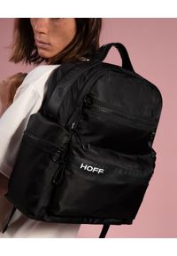 HOFF - Czarny plecak wodoodporny North. Kolor: czarny. Materiał: nylon, materiał #12