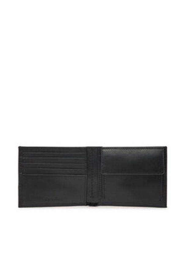 Calvin Klein Portfel męski Subtle Mix Bifold 5Cc W/Coin K50K512858 Czarny. Kolor: czarny. Materiał: skóra