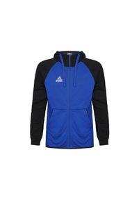 PEAK - Bluza z kapturem Peak zip bi-color élite. Typ kołnierza: kaptur. Kolor: niebieski, wielokolorowy, czarny. Materiał: poliester, bawełna, tkanina. Sport: koszykówka #1