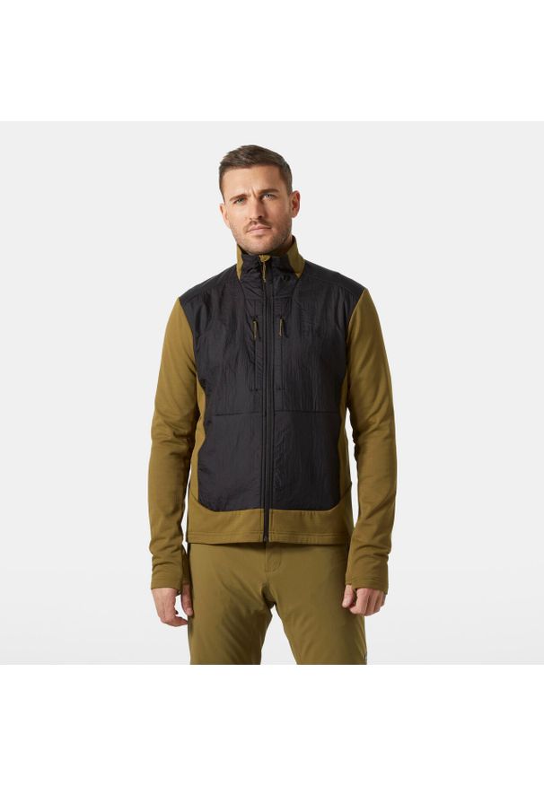 Polar Helly Hansen Versalite Hybrid. Kolor: wielokolorowy, beżowy, brązowy. Materiał: polar. Sport: turystyka piesza