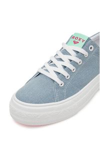 Roxy Tenisówki V12908 Niebieski. Kolor: niebieski. Materiał: materiał #7