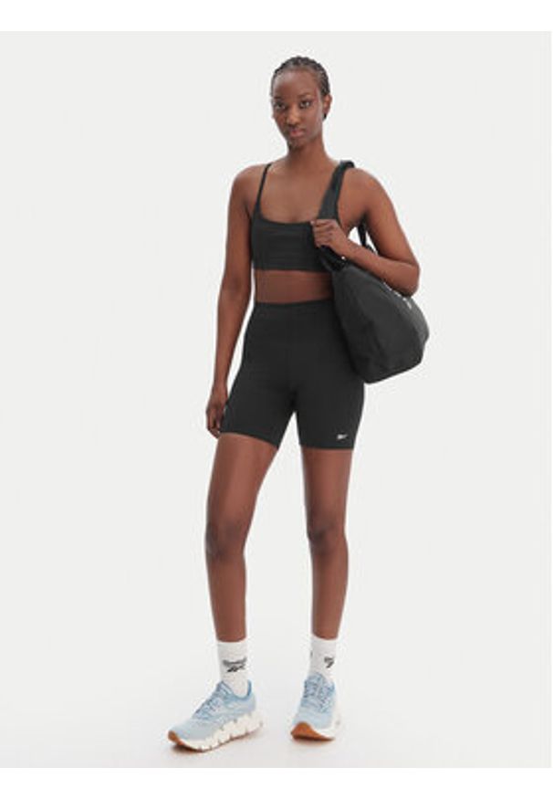 Reebok Szorty sportowe Reebok x Ewa Chodakowska Basia RK25618CCW Czarny Slim Fit. Kolor: czarny. Materiał: syntetyk