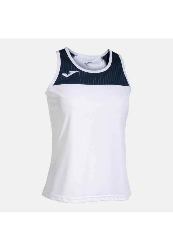 Koszulka tenisowa damska Joma Montreal Tank Top. Kolor: biały, niebieski, wielokolorowy. Sport: tenis