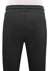 Miękkie i Wygodne Spodnie Dresowe - Pako Jeans - Czarne. Kolor: czarny. Materiał: poliester, bawełna. Styl: sportowy #3