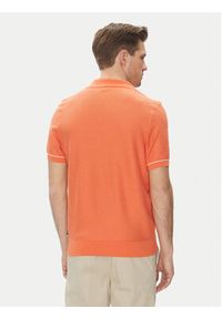 BOSS Polo H-Jianluca 50537654 Pomarańczowy Regular Fit. Typ kołnierza: polo. Kolor: pomarańczowy. Materiał: bawełna #3