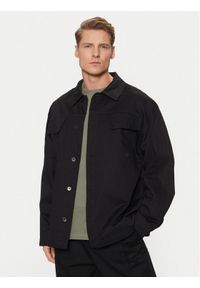 Adidas - adidas Koszula Premium Essentials Workwear JC9602 Czarny Loose Fit. Kolor: czarny. Materiał: bawełna #1