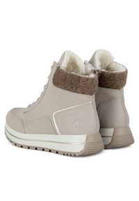 Rieker Trzewiki N4008-60 Beżowy. Kolor: beżowy. Materiał: materiał #7