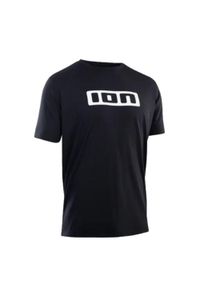 Koszulka rowerowa męska ION Logo SS DR. Kolor: czarny