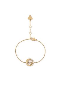 Guess Bransoletka JUBB05 527JW Złoty. Materiał: metalowe. Kolor: złoty