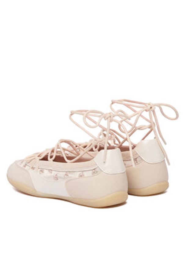 Aldo Baleriny Arabelia 14296223 Écru. Kolor: kremowy. Materiał: skóra