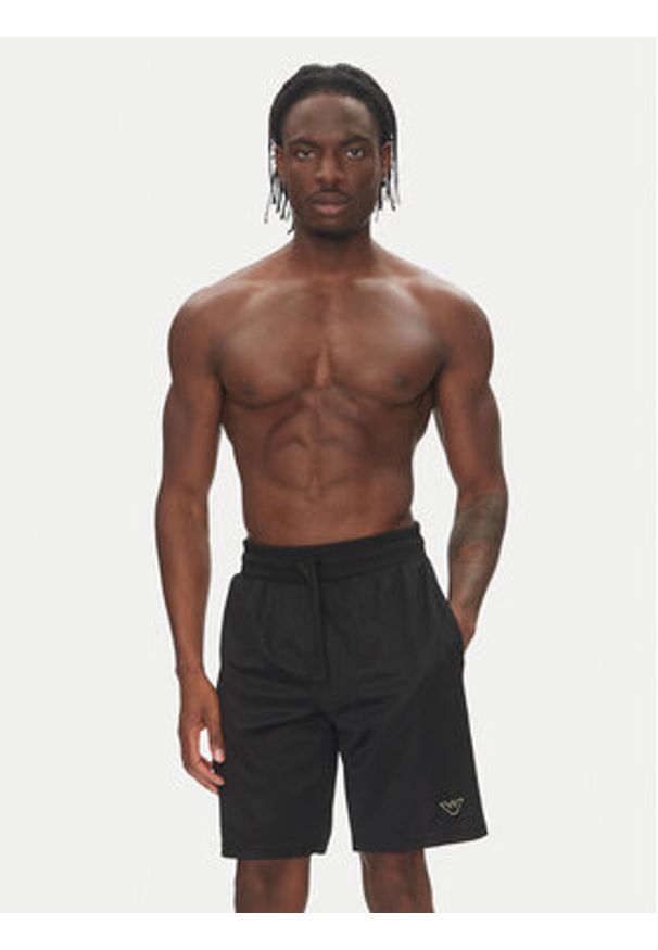 Emporio Armani Underwear Szorty sportowe EM000495 AF10791 UC001 Czarny Regular Fit. Kolor: czarny. Materiał: syntetyk. Styl: sportowy