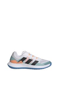 Buty do siatkówki dla dorosłych Adidas Forcebounce. Kolor: czarny, niebieski, biały, wielokolorowy. Sport: siatkówka #1