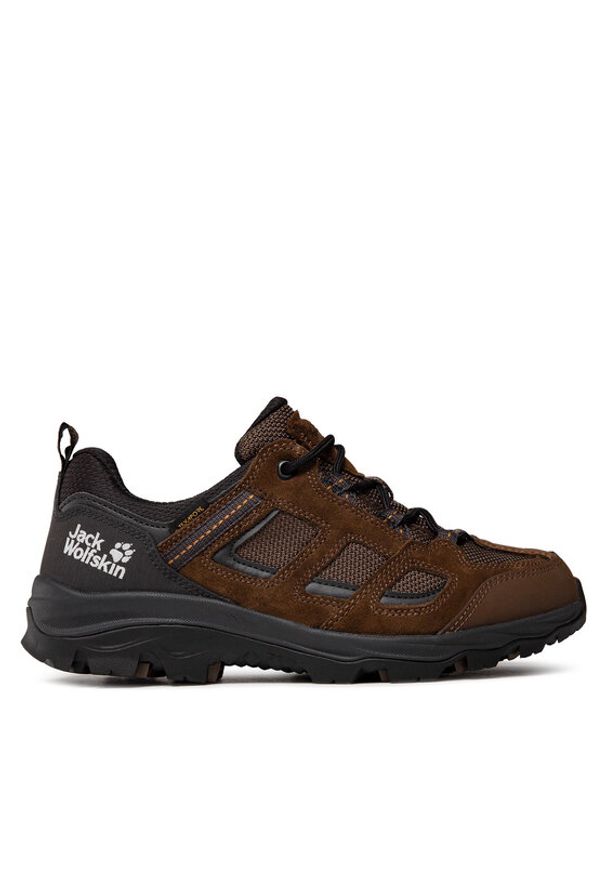 Jack Wolfskin Trekkingi Vojo 3 Texapore Low M 4042441 Brązowy. Kolor: brązowy. Materiał: zamsz, skóra. Sport: turystyka piesza
