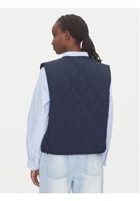 Tommy Jeans Bezrękawnik Onion DW0DW21184 Granatowy Regular Fit. Kolor: niebieski. Materiał: syntetyk. Długość rękawa: bez rękawów #6