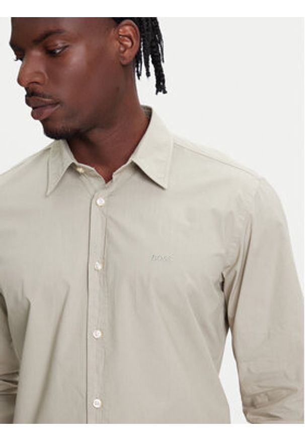 BOSS Koszula Relegant 50518304 Zielony Regular Fit. Kolor: zielony. Materiał: bawełna