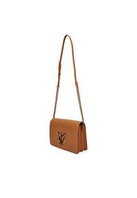 Pinko - PINKO Torebka Love Click Classic PE 25 PLTT 100063 A0GK Brązowy. Kolor: brązowy. Materiał: skórzane #3