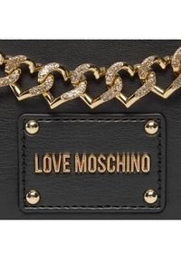 Love Moschino - LOVE MOSCHINO Torebka JC4124PP1ILN100A Czarny. Kolor: czarny. Materiał: skórzane #3