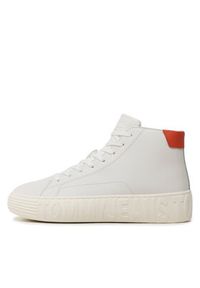 Tommy Jeans Sneakersy Tjm Outsole Mid Cut EM0EM01218 Biały. Kolor: biały. Materiał: skóra #3