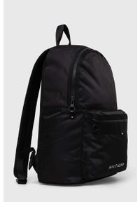 TOMMY HILFIGER - Tommy Hilfiger plecak męski kolor czarny duży gładki. Kolor: czarny. Materiał: poliester. Wzór: gładki #2