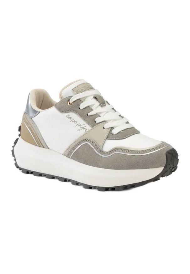 Buty damskie Napapijri Katrina. Kolor: biały. Styl: sportowy