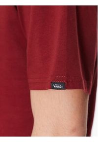 Vans T-Shirt Varsity VN00003B Czerwony Classic Fit. Kolor: czerwony. Materiał: bawełna #4