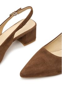 Vagabond Shoemakers Czółenka Marta 5928-140-89 Brązowy. Kolor: brązowy. Materiał: skóra, zamsz #4