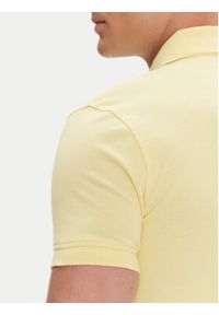 TOMMY HILFIGER - Tommy Hilfiger Polo 1985 MW0MW17771 Żółty Slim Fit. Typ kołnierza: polo. Kolor: żółty. Materiał: bawełna