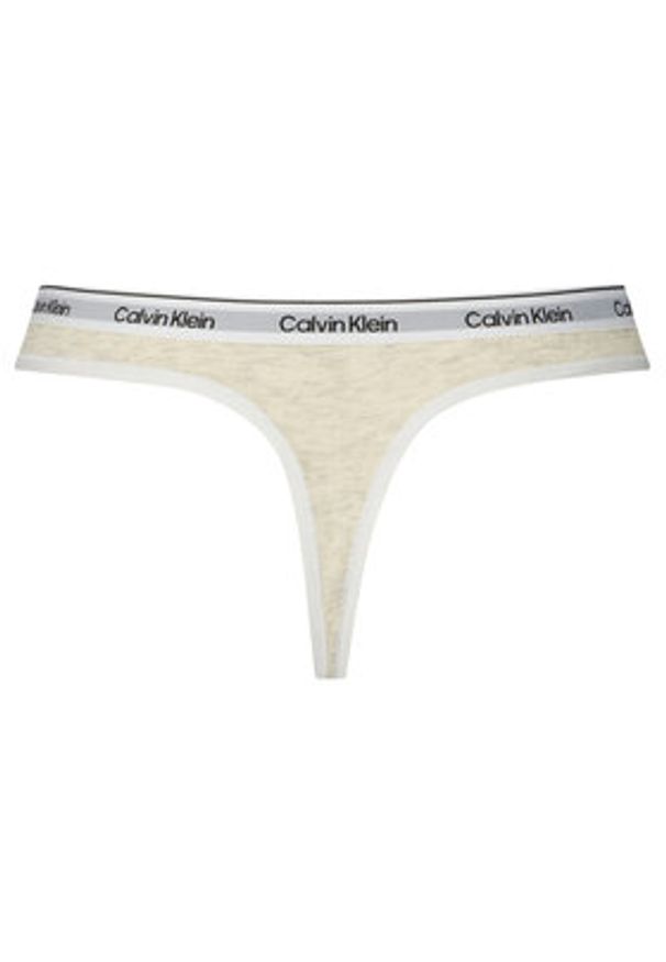 Calvin Klein Underwear Komplet stringów LV00QD5209 Kolorowy. Materiał: bawełna. Wzór: kolorowy