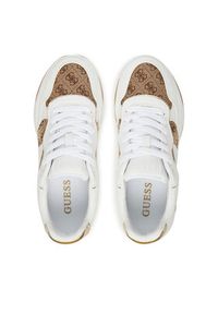 Guess Sneakersy FLTHP4 FAL12 Biały. Kolor: biały. Materiał: skóra #5