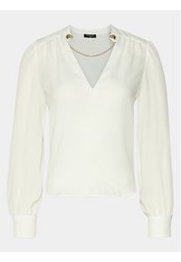 Marciano Guess Bluzka Eva 4RGH00 9998Z Biały Regular Fit. Kolor: biały. Materiał: syntetyk