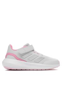 Adidas - adidas Sneakersy RunFalcon 3.0 Elastic Lace Top Strap IG7278 Szary. Kolor: szary. Materiał: materiał. Sport: bieganie