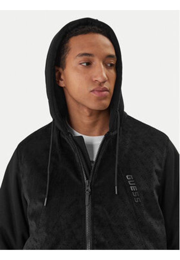 Guess Kurtka przejściowa Z6RL00 KD622 Czarny Regular Fit. Kolor: czarny. Materiał: syntetyk