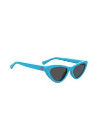 Chiara Ferragni okulary przeciwsłoneczne damskie kolor turkusowy. Kolor: turkusowy #5