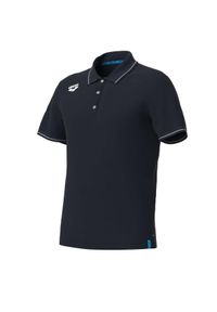Koszulka polo Arena Team Polo shirt Solid Cotton. Typ kołnierza: polo. Kolor: niebieski. Materiał: bawełna