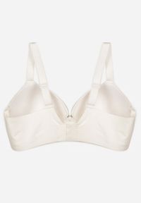 Renee - Biały Klasyczny Biustonosz o Gładkiej Fakturze Adriaros. Kolor: biały. Wzór: gładki #8