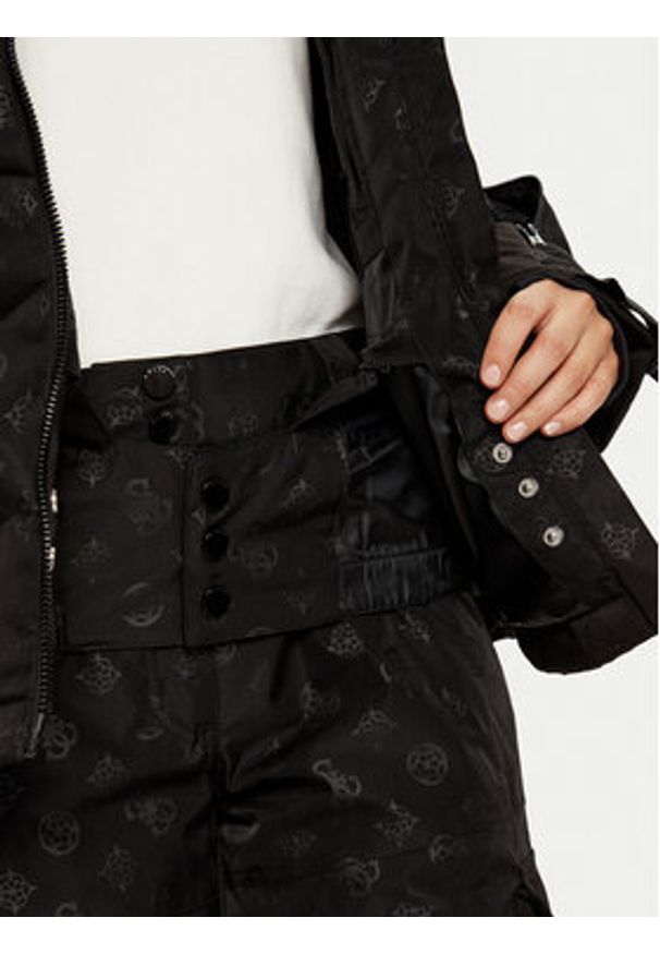 Guess Kurtka narciarska W4PL3N WH0K0 Czarny Regular Fit. Kolor: czarny. Materiał: syntetyk. Sport: narciarstwo